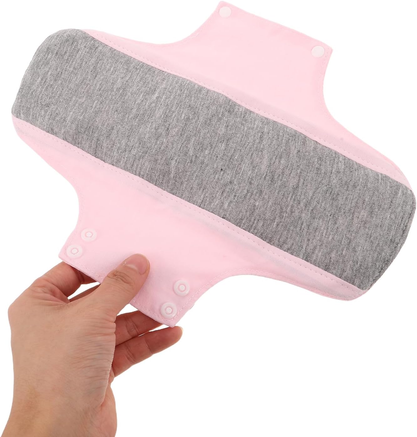 Compresas Postparto de Algodón Ultrafinas y Lavables para Incontinencia Femenina, Protección Invisible y Comodidad para Noches de Flujo Intenso, Paquete de 2 Unidades - Image 4