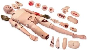 Maniquí médico de enfermería par...