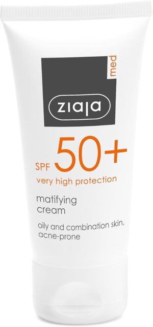 Ziaja Med SPF 50+ Mattifying Protec...