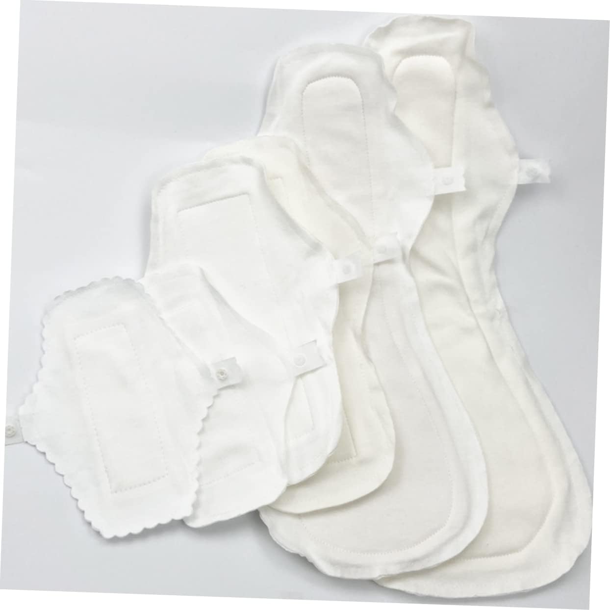 Healeved Menstrual Pads Reusable Waterproof 6 Pieces Washable Sanitary Towels with Comfortable Button for Women Daily and Travel Use 7.08X5.11X0.19In - Image 6