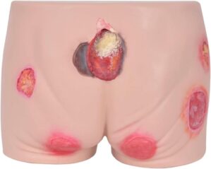 Simulador de cuidado de heridas, he...