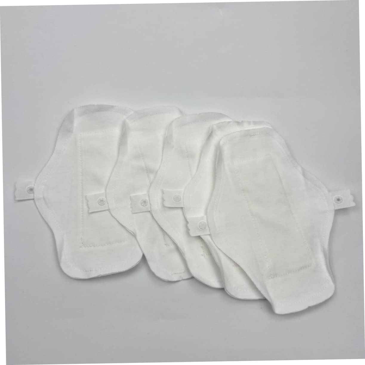 Healeved Menstrual Pads Reusable Waterproof 6 Pieces Washable Sanitary Towels with Comfortable Button for Women Daily and Travel Use 7.08X5.11X0.19In - Image 9