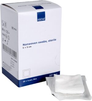 ABENA Sterile Gauze (5 x 5 cm) | 4 ...