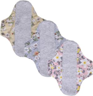 3 Pieces Reusable Sanitary Pads, An...