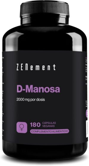 D-Mannose – 180 Vegan Capsule...