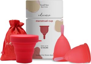 Edicare, Menstrual Cup, Includes Tw...