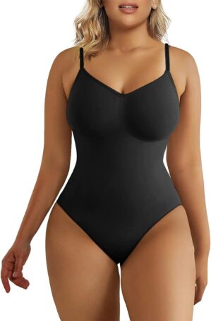 SHAPERX Body Shaper Women Bodysuit ...