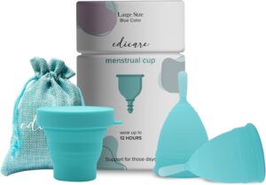Edicare, Menstrual Cup, Includes Tw...