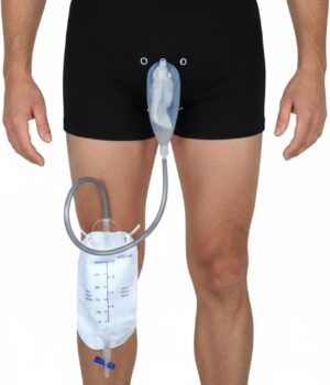 Male Urinal System with Leg Bag, In...