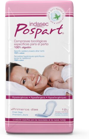 Indasec Pospart Tocological Pads Co...