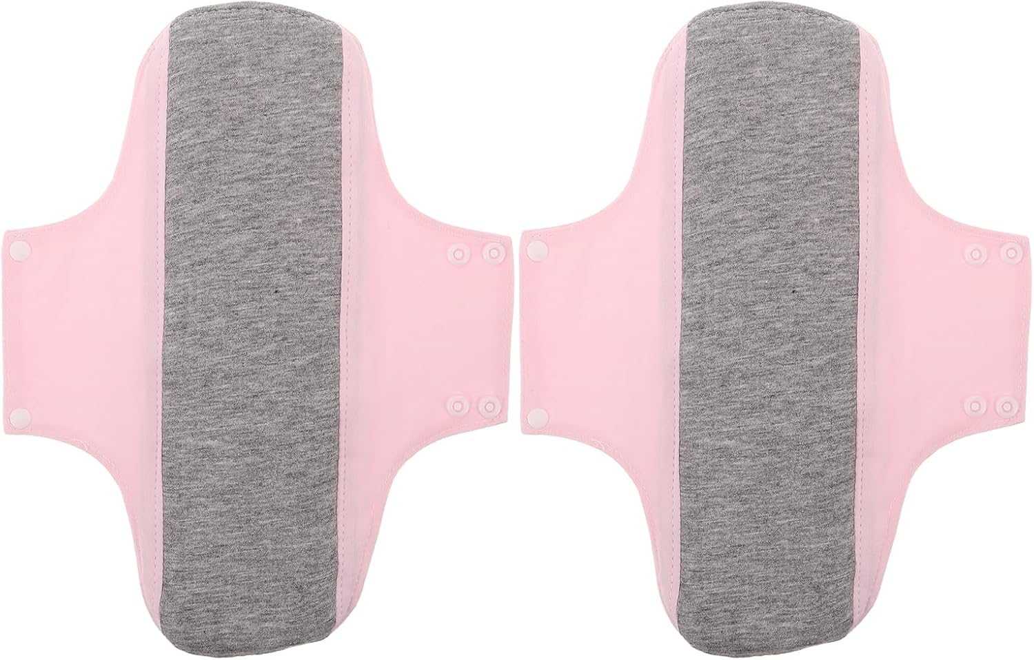 Compresas Postparto de Algodón Ultrafinas y Lavables para Incontinencia Femenina, Protección Invisible y Comodidad para Noches de Flujo Intenso, Paquete de 2 Unidades