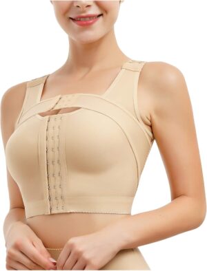 KUMAYES Postoperative Sports Bra, F...