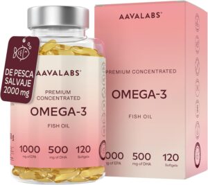 Aavalabs Omega 3 2000mg per daily d...