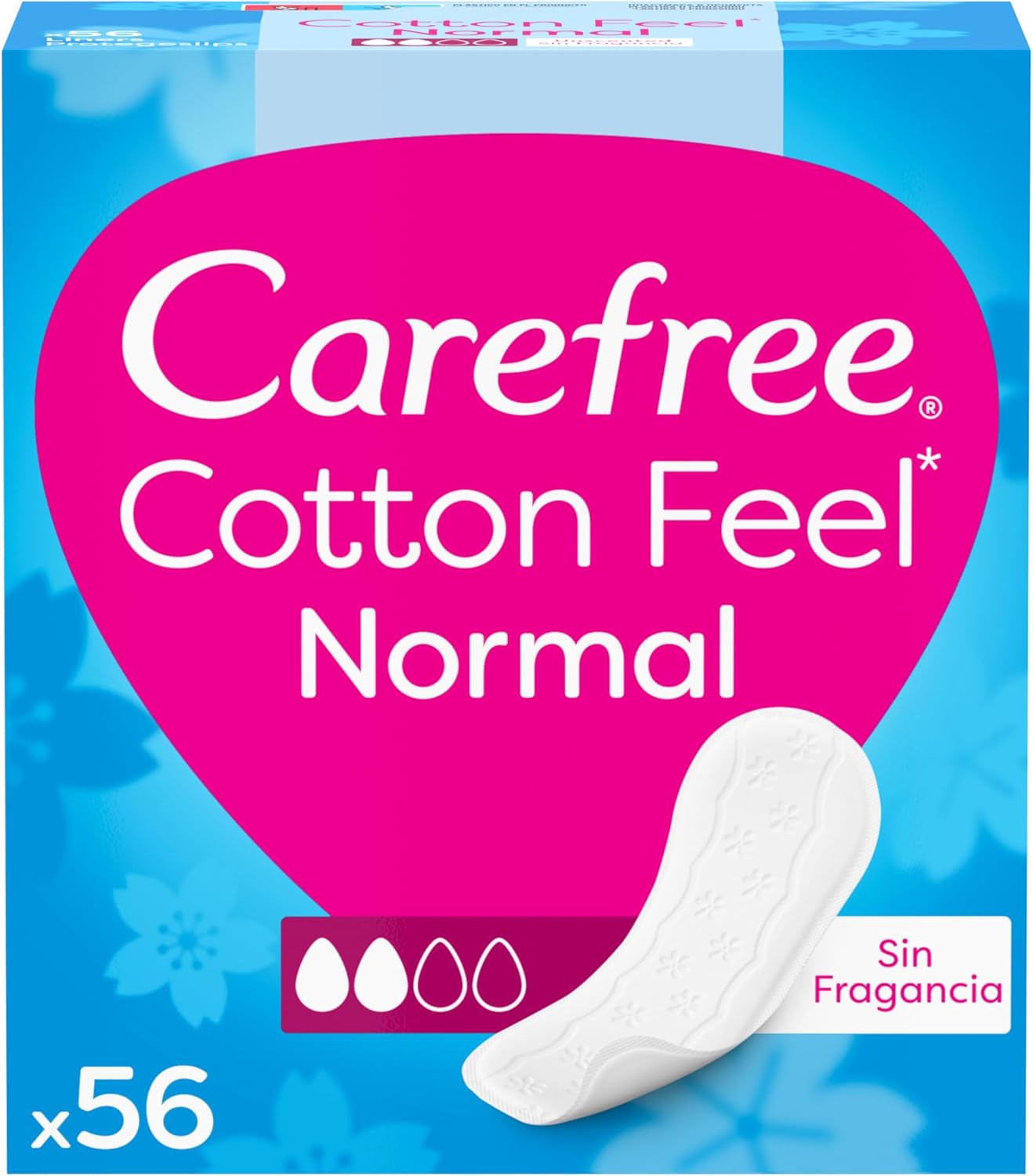 Carefree Cotton Feel Normal Fragran...