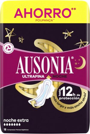 Ausonia Ultra Thin Extra Night Pads...