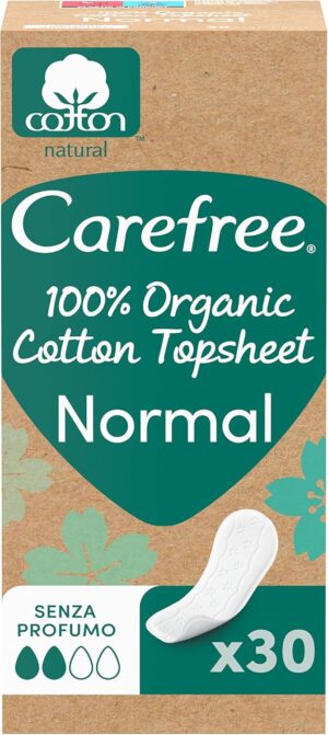 Carefree Organic Cotton Panty Liner...