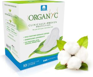 Organ(y)c Day Pads with Folded Wing...