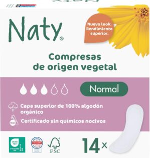 Naty Normal Pads without Wings | 10...