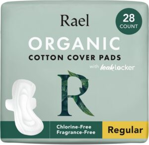 Rael Organic Cotton Cover Wings Pad...
