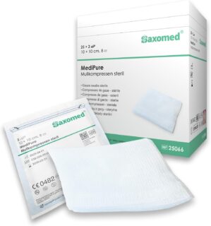 50 Sterile Dressings 10 x 10 cm –...