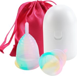 Menstrual Cup Kit, Includes 2 Cups,...