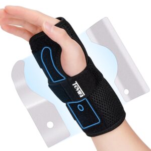 Breathable Wrist Splint with 2 Meta...