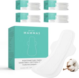 Postpartum Pads Cotton 100 Per Hund...
