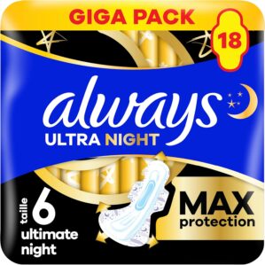 Always Ultimate Night Sanitary Pads...