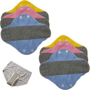 6 Pack Washable Sanitary Pads Reusa...