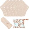 MQUPIN Reusable Sanitary Towels, 5p...