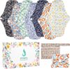 PHOGARY 7 Pieces Reusable Menstrual...
