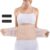Postpartum Abdominal Belt, Postpartum Recovery Belt, Pregnant Belt with Double Adjustment Straps, Breathable Pregnancy Girdle, Postpartum Girdle (Beige)