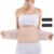 ACWOO Postpartum Girdle, Postpartum Abdominal Belt, Postpartum Recovery Belt with Double Adjustment Straps, Lumbar Girdle for Women, Waist Shaper, Tummy Sweat Wrap, Beige