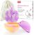 2 Pieces Menstrual Disc, Reusable Menstrual Cup, Mens-trual Silicone Cup for Sports and Swimming (S+L)