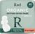 Rael Organic Sanitary towels Heavy Absorbency, Unscented, Ultra Thin Pads with Wings for Women (Overnight, 40 Count)