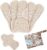 MQUPIN Reusable Sanitary Towels, 5pcs Washable Cloth Pads Sanitary Towel Organic Cotton, Sanitary Pads Cotton Period Pads Pantiprotectores Design Anti-Leak Women