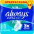 Always Ultra Day Normal Sanitary Pads (Size 1) with Wings 68 Count, Super Absorbent and Ultra Thin Period Sanitary Pads