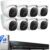 Reolink 16CH 4K PoE Surveillance Cameras Kit, 8X 8MP People/Vehicle Detection Outdoor Security IP Cameras, H.265 4K NVR with 4TB HDD, Night Vision, 24/7 Recording, RLK16-800D8