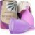 Ecoblossom Reusable & Leak Proof Menstrual Cups – Sustainable & Eco-Friendly Medical Grade Silicone, 2 Pack Small Menstrual Cups, Holds 20ml