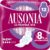 Ausonia Ultra Thin Super Thin Pads with Wings, Pack of 12, for Day Protection, Up to 8 Hours of Protection