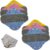 6 Pack Washable Sanitary Pads Reusable Cotton Cloth Pads for All Women