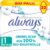 Always Cotton Protection X22 Sanitary Pads with Wings 100% Organic Cotton