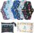 PHOGARY Pack of 7 Reusable Menstrual Pads, Washable Night Pads for Abundant Menstrual Flow, Cotton Pads with Wings for Night Use